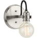 Progress Lighting Axle Collection 1 Light 60W Medium Base Bath And Vanity Fixture (P300189-009)