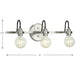 Progress Lighting Axle Collection 3 Light 60W Medium Base Bath And Vanity Fixture (P300191-009)