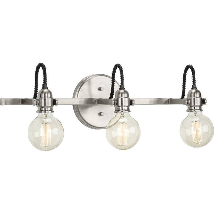 Progress Lighting Axle Collection 3 Light 60W Medium Base Bath And Vanity Fixture (P300191-009)