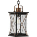 Progress Lighting Barlowe Collection Antique Bronze One-Light Hanging Lantern (P550068-020)