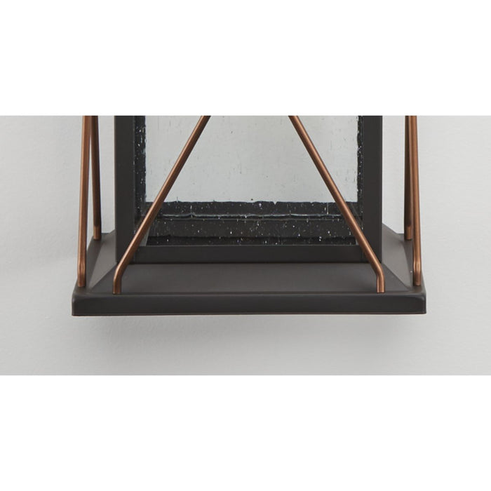 Progress Lighting Barlowe Collection Antique Bronze One-Light Large Wall Lantern (P560158-020)