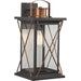 Progress Lighting Barlowe Collection Antique Bronze One-Light Large Wall Lantern (P560158-020)