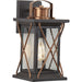 Progress Lighting Barlowe Collection Antique Bronze One-Light Small Wall Lantern (P560156-020)