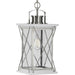 Progress Lighting Barlowe Collection Stainless Steel One-Light Hanging Lantern (P550068-135)