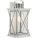 Progress Lighting Barlowe Collection Stainless Steel One-Light Large Wall Lantern (P560158-135)