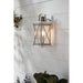 Progress Lighting Barlowe Collection Stainless Steel One-Light Medium Wall Lantern (P560157-135)