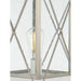 Progress Lighting Barlowe Collection Stainless Steel One-Light Post Lantern (P540068-135)