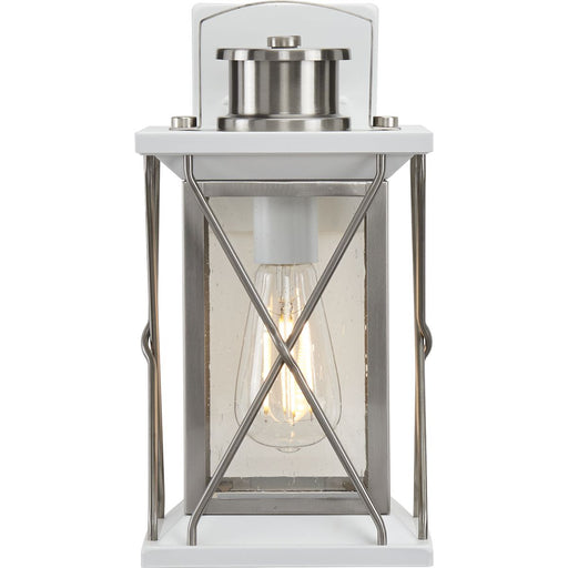 Progress Lighting Barlowe Collection Stainless Steel One-Light Small Wall Lantern (P560156-135)
