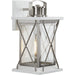 Progress Lighting Barlowe Collection Stainless Steel One-Light Small Wall Lantern (P560156-135)