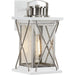 Progress Lighting Barlowe Collection Stainless Steel One-Light Small Wall Lantern (P560156-135)