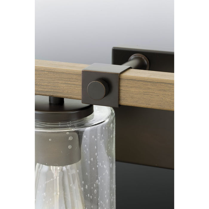 Progress Lighting Barnes Mill Collection Two-Light 16-1/4 Semi-Flush (P350059-020)