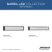 Progress Lighting Barril LED Collection 22W 24 Inch LED Vanity Fixture Matte Black (P300408-31M-30)