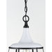 Progress Lighting Bastille Collection White One-Light Pendant (P500236-030)