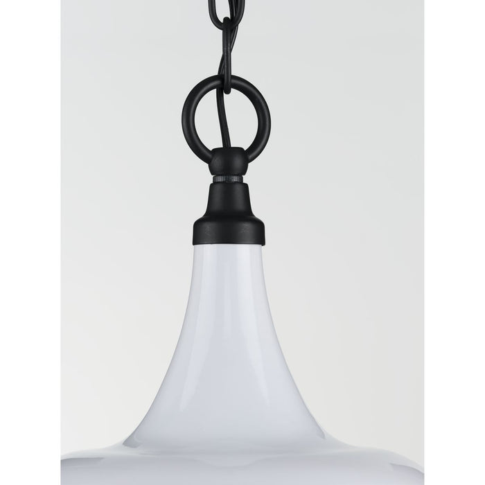 Progress Lighting Bastille Collection White One-Light Pendant (P500236-030)