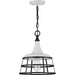 Progress Lighting Bastille Collection White One-Light Pendant (P500236-030)