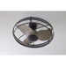 Progress Lighting Bastrop Collection 3-Blade Cage Fan Matte Black (P250096-31M)