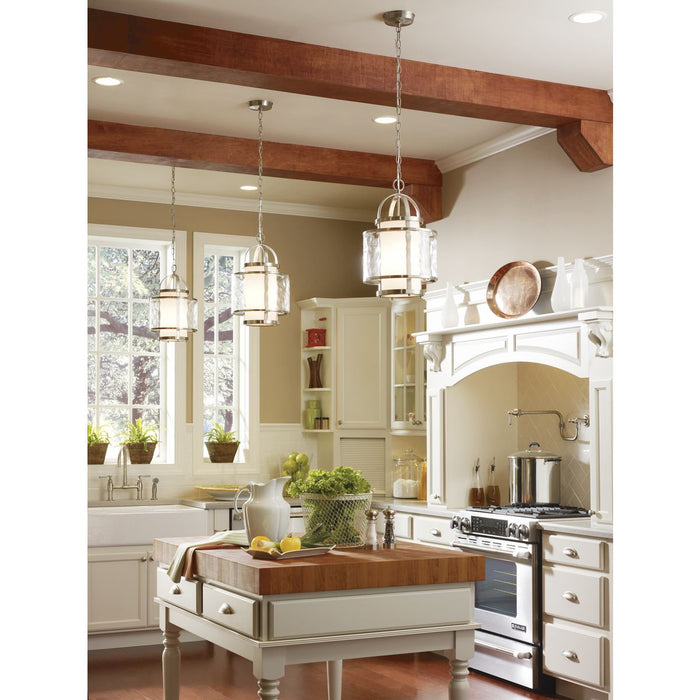 Progress Lighting Bay Court Collection One-Light Foyer Pendant (P3701-09)