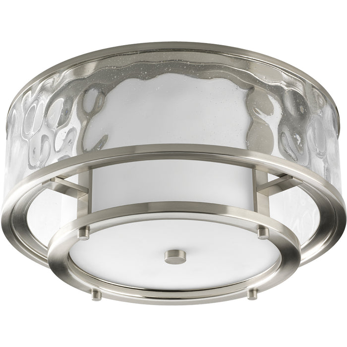 Progress Lighting Bay Court Collection Two-Light 15 Inch Flush Mount (P3942-09)