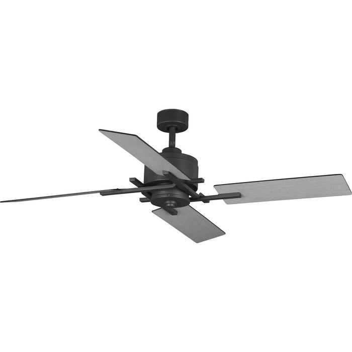 Progress Lighting Bedwin Collection 54 Inch Four-Blade Graphite Ceiling Fan (P250024-143)