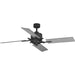 Progress Lighting Bedwin Collection 54 Inch Four-Blade Graphite Ceiling Fan (P250024-143)