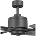 Progress Lighting Bedwin Collection 54 Inch Four-Blade Graphite Ceiling Fan (P250024-143)