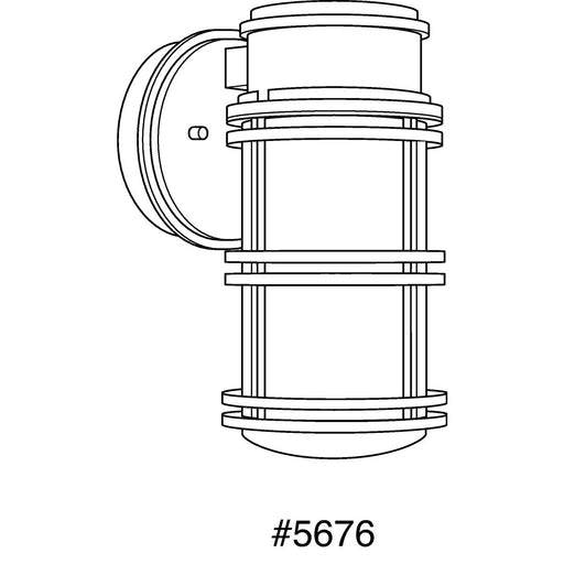 Progress Lighting Bell Collection Small LED Wall Lantern 3000K (P5676-13630K9)