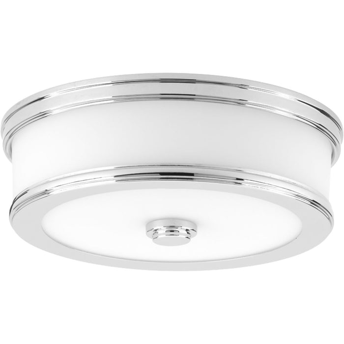 Progress Lighting Bezel Collection 10 Inch LED Flush Mount 3000K (P350085-015-30)