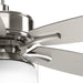 Progress Lighting Billows Collection 52 Inch 5 -Blade Ceiling Fan 3000K (P2552-09)