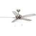 Progress Lighting Billows Collection 52 Inch 5 -Blade Ceiling Fan 3000K (P2552-09)