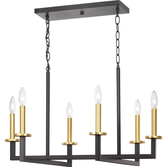 Progress Lighting Blakely Collection Six-Light Chandelier (P400113-143)