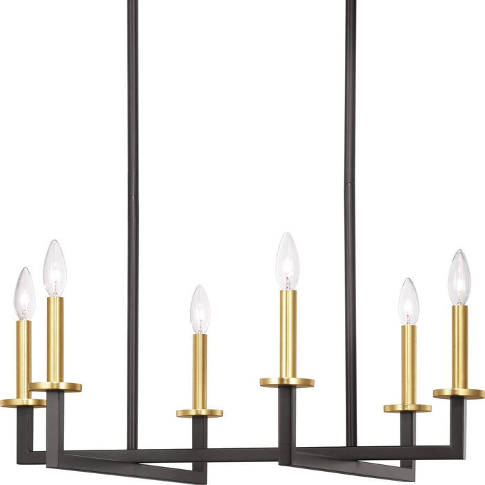Progress Lighting Blakely Collection Six-Light Chandelier (P400113-143)