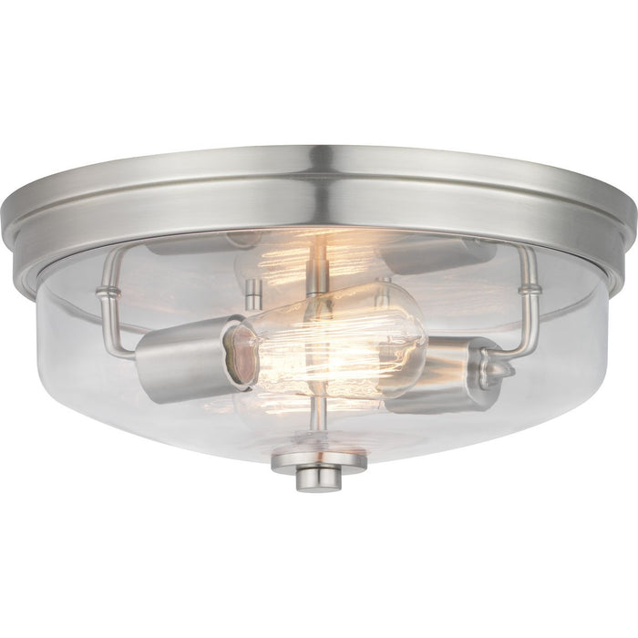 Progress Lighting Blakely Collection Two-Light 13-5/8 Inch Flush Mount (P350121-009)