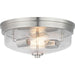 Progress Lighting Blakely Collection Two-Light 13-5/8 Inch Flush Mount (P350121-009)
