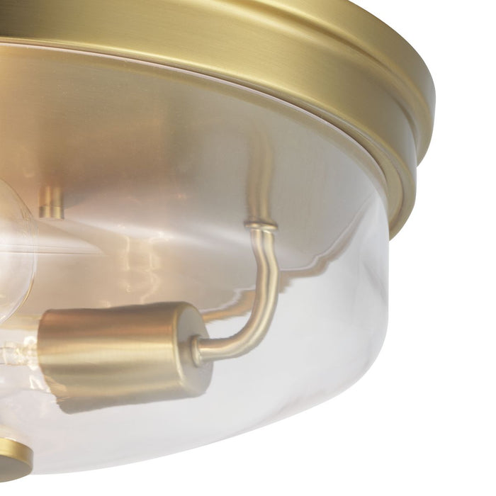 Progress Lighting Blakely Collection Two-Light 13-5/8 Inch Flush Mount (P350121-109)