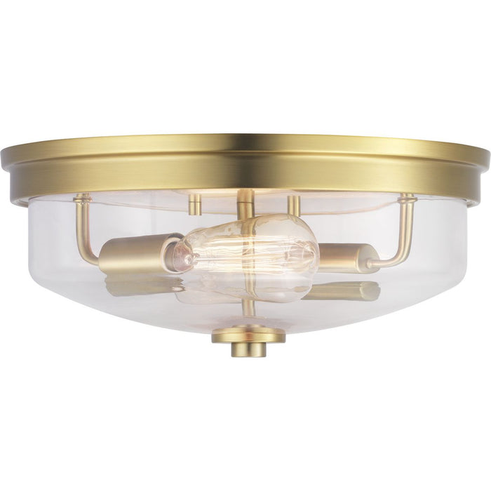 Progress Lighting Blakely Collection Two-Light 13-5/8 Inch Flush Mount (P350121-109)