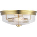 Progress Lighting Blakely Collection Two-Light 13-5/8 Inch Flush Mount (P350121-109)