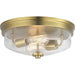 Progress Lighting Blakely Collection Two-Light 13-5/8 Inch Flush Mount (P350121-109)