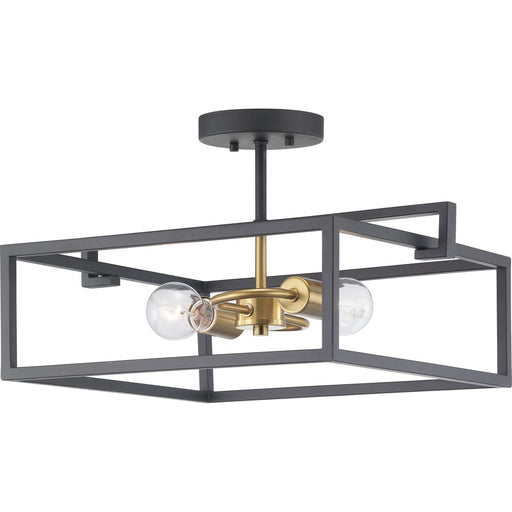 Progress Lighting Blakely Collection Two-Light Semi-Flush Convertible (P350120-143)