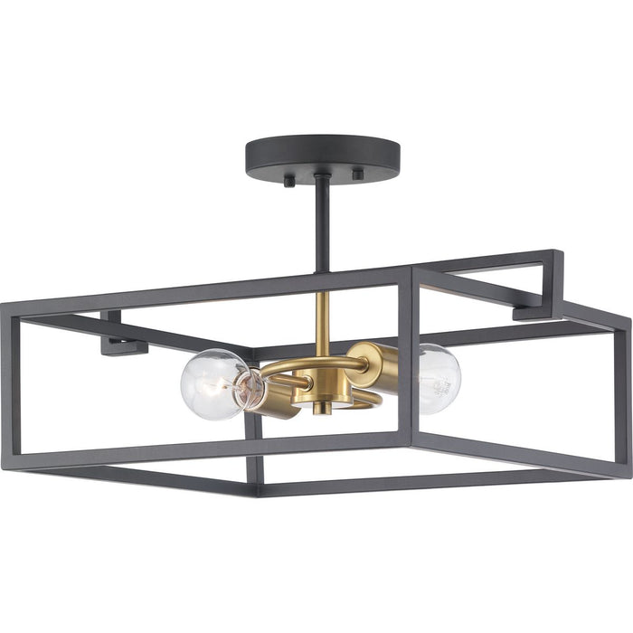 Progress Lighting Blakely Collection Two-Light Semi-Flush Convertible (P350120-143)