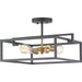 Progress Lighting Blakely Collection Two-Light Semi-Flush Convertible (P350120-143)