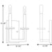 Progress Lighting Blakely Collection Two-Light Wall Bracket (P300214-143)