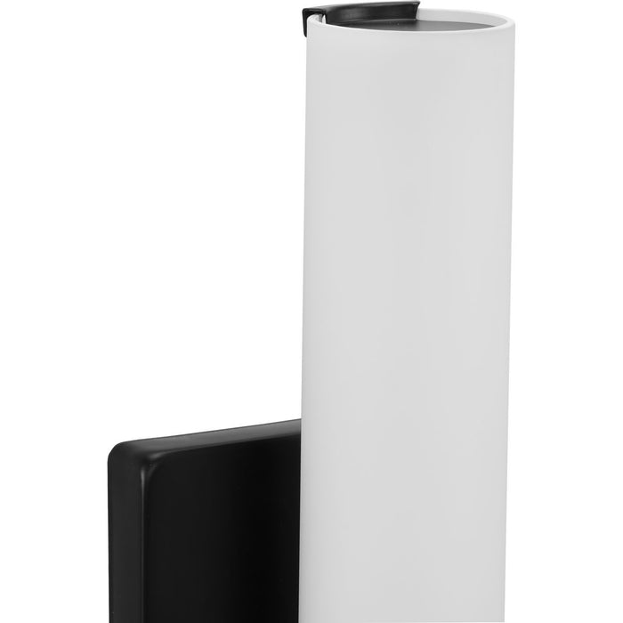 Progress Lighting Blanco LED Collection Black One-Light LED Wall Bracket 3000K (P710047-031-30)