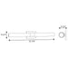 Progress Lighting Blanco LED Collection Brushed Nickel 32 Inch LED Linear Bath 3000K (P300151-009-30)