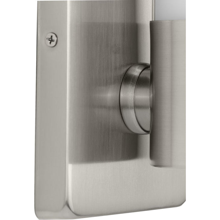 Progress Lighting Blanco LED Collection Brushed Nickel One-Light LED Wall Bracket 3000K (P710047-009-30)