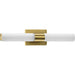 Progress Lighting Blanco LED Collection Satin Brass 22 Inch LED Linear Bath 3000K (P300150-012-30)