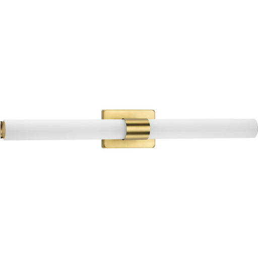 Progress Lighting Blanco LED Collection Satin Brass 32 Inch LED Linear Bath 3000K (P300151-012-30)