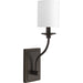 Progress Lighting Bonita Collection Antique Bronze One-Light Wall Sconce (P710018-020)