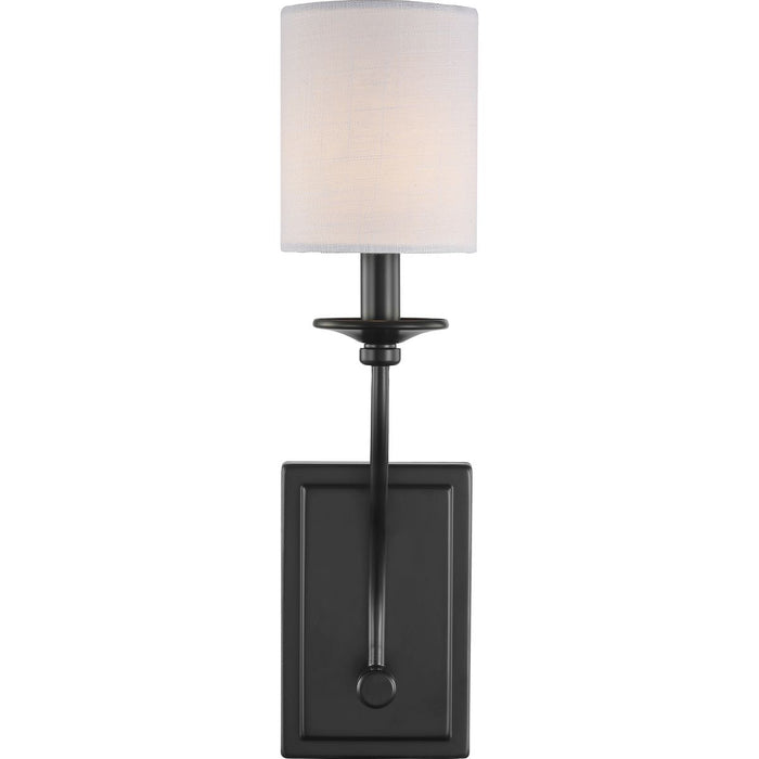 Progress Lighting Bonita Collection Black One-Light Wall Sconce (P710018-031)