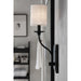 Progress Lighting Bonita Collection Black One-Light Wall Sconce (P710018-031)