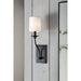 Progress Lighting Bonita Collection Black One-Light Wall Sconce (P710018-031)